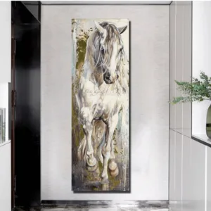 Horse Paintings Modern Wall Art Pictures For Living Room Animal Poster Prints Vintage Decorative Pictures Unframed