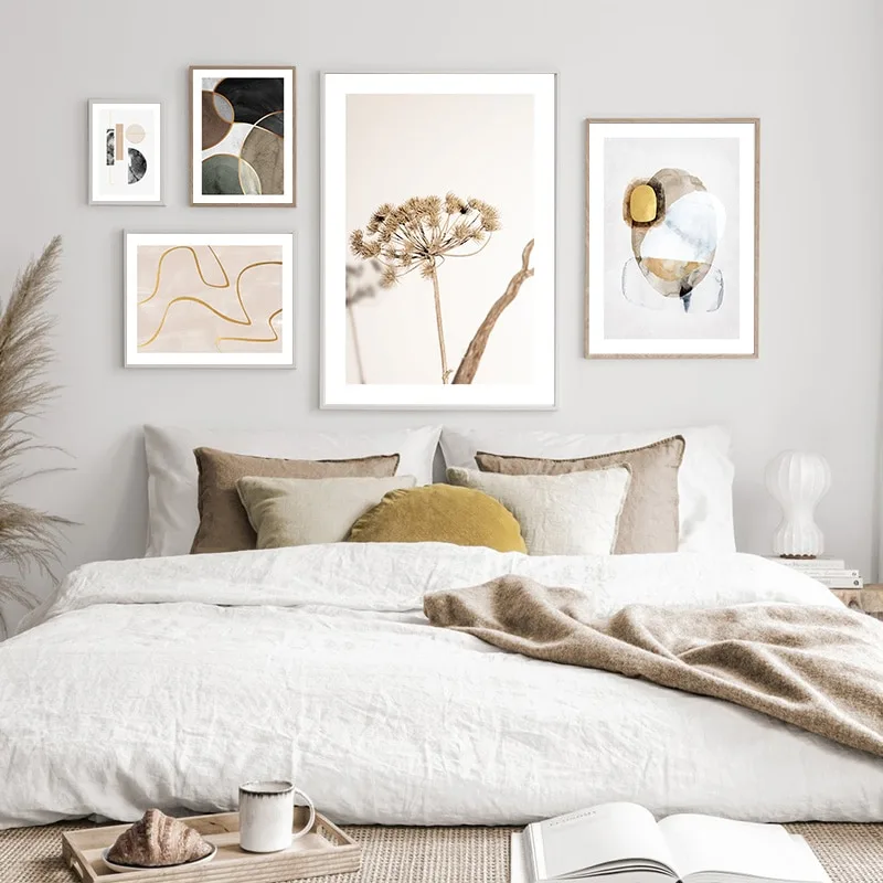 Scandinavian Poster Print Modern Abstract Canvas Painting Nordic Vintage Style Minimalist Wall Art Decoration Picture Home Decor - Image 3