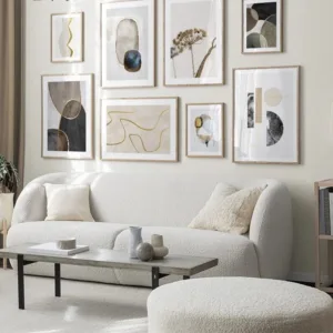 Scandinavian Poster Print Modern Abstract Canvas Painting Nordic Vintage Style Minimalist Wall Art Decoration Picture Home Decor