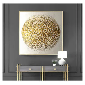 Pictures For Home Design Decor Wall Art Abstract Canvas Painting Living Room Decoration Golden Poster and Print Scandinavian
