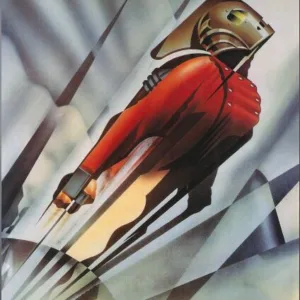 The Rocketeer Vintage Movie SILK POSTER Decorative painting  Wall painting 24x36inch