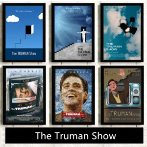 The Truman Show Movie HD Star Wall Art Home Decor Canvas Painting Art Nordic Decoration Cafe Bar Room Poster A570