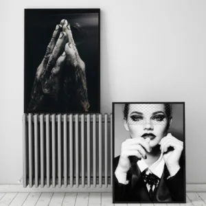 Vogue Poster Modern Black And White Canvas Painting Fashion Art Print Wall Pictures for Living Room Bedroom Home Decor No Framed