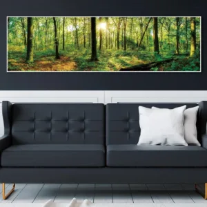 Wall Pictures Painting Poster Art Prints Forest Landscape Frameless Paintings on Canvas for Living Room