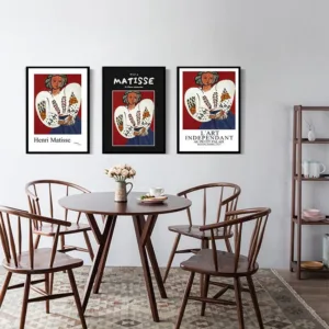 Matisse Vogue Posters And Prints Abstract Geometric Colorful Wall Art Canvas Painting Pictures For Living Room Home Déco