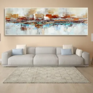 Large Abstract Oil Painting Art Print Posters Canvas Wall Art Li