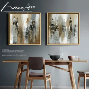 african art print Modern abstract painting figure posters and prints wall pictures for living room modern Home Decoration