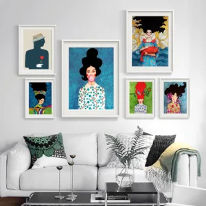 canvas painting Nordic wall art Canvas Abstract Mural Wall Decoration oil Painting wall pictures for living room poster