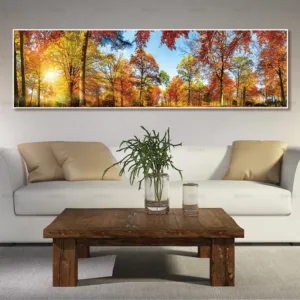 canvas painting wall picture landcape art print and posters trees picture wall art Painting decoration for living room