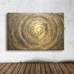 gold oil painting on canvas modern 100% Handmade Best Art Abstract canvas painting directly wall art for home decor