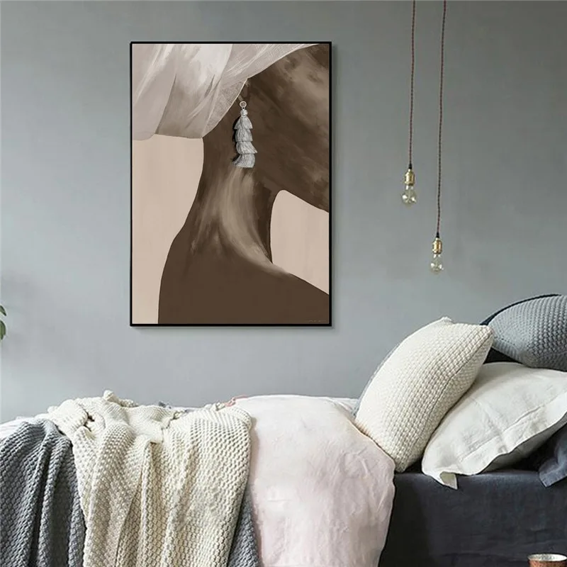 modern black art woman pictures canvas wall painting vintage home decor canvas posters decoration salon canvas prints no frame - Image 5