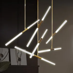 Industrial Style Office Chandelier Lobby Hotel Front Desk Cashier Counter Pendant Light Nordic Home Living Room LED Ceiling Lamp