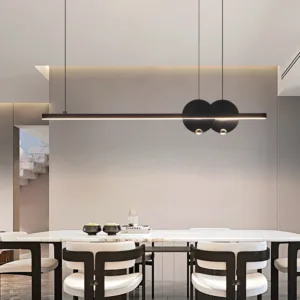 Modern Simple LED Ceiling Chandeliers For Table Dining Room Kitchen Island Chic Pendant Lamp Home Decor Hanging Lighting Fixture