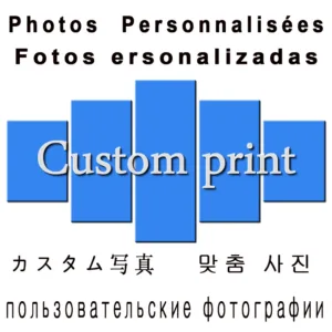 Dropshipping 5 Panel Canvas Art Wall Decor Painting Custom Family Photo Anime Poster Movie Picture Modern Home Decoration Frames