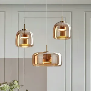 Modern glass light luxury decoration Nordic style LED pendant light