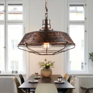 Vintage Pendant Light Retro Loft Chandelier E27 Industrial Hanging Lamp Shade LED Edison Home Lighting for Living Room Kitchen