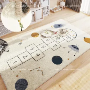 Modern Gaming Room Carpets Living Room Decoration Fluffy Large Area Rug Machine Washable Lounge Carpet Bedroom Bedside Rugs Mat