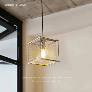 Vintage Industrial Style Bauhaus Chandelier Suitable For Homestay Restaurant Coffee Shop Bedroom Atmosphere Home Lighting Lamp