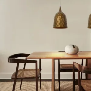 Japanese Wabi-sabi Abstract Industrial Copper Pendant Lights LED E27 Designer Hanging Lamp Bedroom Bedside Bar Restaurant Store