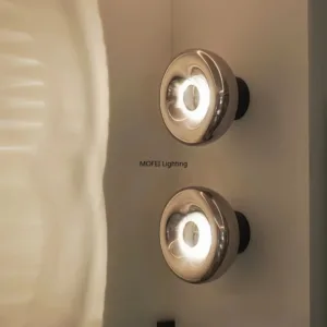 Modern Bauhaus Wall Lamp Creative Living Room Background Bedroom Bedside Reading Light Luxury Home Decor Sconces Illumination