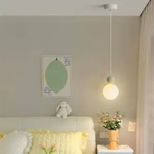 Bedside Chandelier Bedroom Warm Romantic Bar Table Lamp AC85-265V New Cream Wind Simple Modern Restaurant LED Small Chandelier