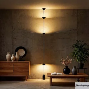 Modern LED cone-shaped design floor lamp pendant light living room bedroom bedside sofa side ambient light hanging line light