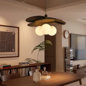 Rattan Weave Vintage Pendant Light Retro Restaurant Shop Hotel Chandelier Living Room Japan Hanging Lamp for Room Decor Lusutre