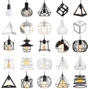 Modern Vintage Pendant Light Loft Retro Industrial Ceiling Chandelier Lamp E27 Brass Hanging Lamp Home Lighting For Living Room