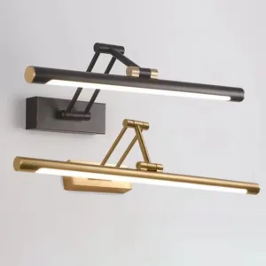 Mirror Front Light Bathroom Mirrors Cabinet Foldable Telescopic Adjustable Washbasin Shower Closet Strip Led Makeup Fill Light