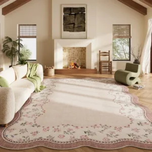 French Style Living Room Decoration Large Area Carpet Large Area Rugs for Bedroom Fluffy Soft Lounge Floor Mat Thicken Plush Rug