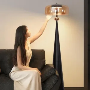 Modern Minimalist LED Nordic Floor Lamp Fishing Style for Villa Living Room Sofa Bedroom Bedside Art Home Decor Standing Light