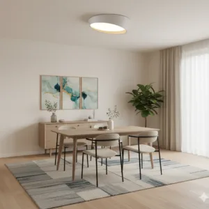 Modern LED Ceiling Light, Dimmable Acrylic Lamp for Bar, Nightclub & Home Decor
