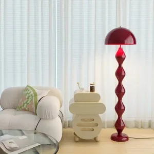 Nordic Living Room LED Floor Lamp Creative Mushroom Shape Indoor Atmosphere Lighting Decorative Floor Lamp