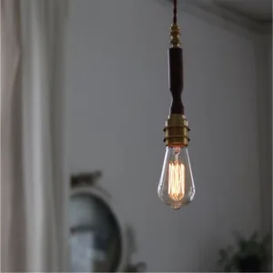 Retro Industrial Style Pendant Lights Homestay Coffee Shop Study Room LED Lighting Fixtures Bedroom Bedhead Adorn Hanging Lamps