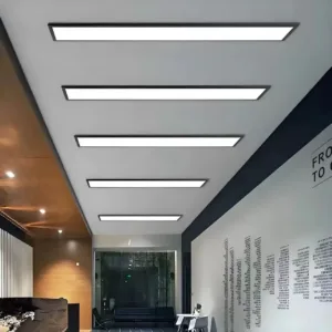 Modern Aluminum Recessed Linear LED Panel Bar Light for Conference Room Hospital Office Drop Ceiling Home Decor New Lighting