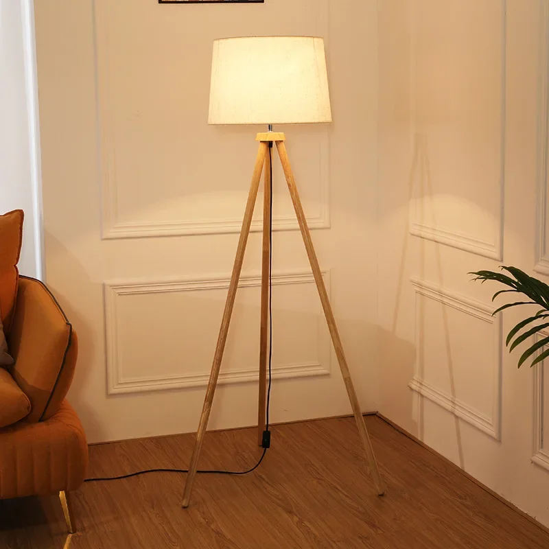 2026 European and American Floor Lamp LED Hotel Apartment Decoration Simple Bedroom, Dining Room, Study Room