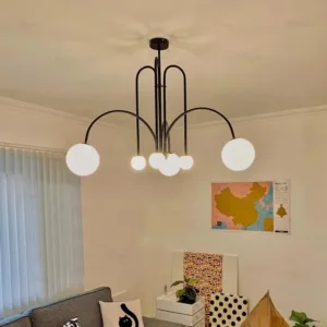 Simple Chandeliers Indoor Lighting for Living Room Nordic Minimalist Pendant Light Restaurant Lamp Creative Home Decoration