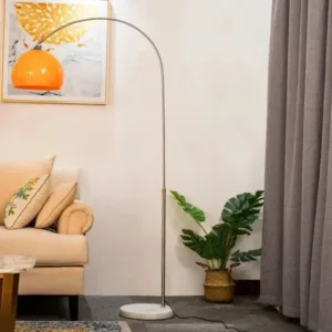 Modern Minimalist Creative Shape Decor Dimmable Arc Floor Standing Lamps for Living  Bedroom Bedside Floor Table Home Decoration