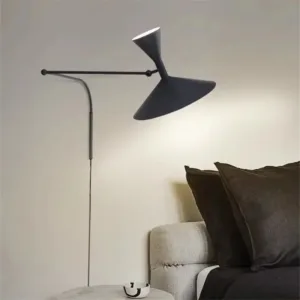 Rotary Wall Lamp Sconce Light Adjustable Up and Down Lighting For Living Room Bedroom