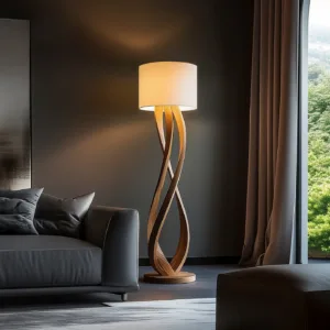 Modern Creative Solid Wood Floor Lamps For Living Rooms And Bedrooms Home Decoration Home Decor Interior Lighting Luminaires