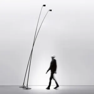 Arc Floor Lamp Designer Sampei minimalist Standing light For Villa Parlor Bedroom Bedside Corner Hotel Office decor LED Lighting