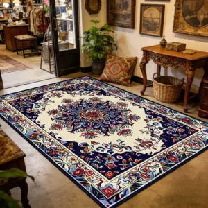 Retro Bohemian Style Luxury Large Area Carpet for Living Room Retro Big Size Sofa Area Rugs Bedroom Cloakroom Mats