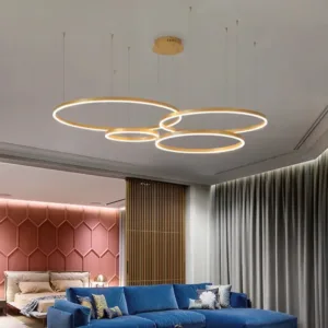 Modern Pendant Light Led Ceiling Chandelier Ring Lamp Living Bedroom Dining Room  Home Indoor Pendant Lights