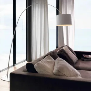 Nordic Minimalist Floor Lamp Arc Bedroom Living Room Floor Lamps Sofa Study Fishing Lamp Room Decoration Lighting Vertical Light