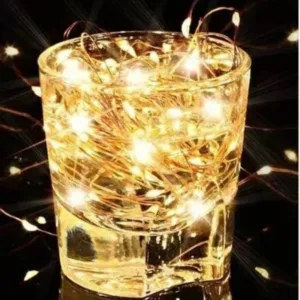 Solar Fairy Light String Outdoor Waterproof LED String Light Garden Tree Decoration Wireless Light String Warm Light Atmosphere