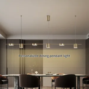 Nordic Modern Creative Dining Table Ceiling Chandelier Living Room Dining Room Ceiling Adjustable Chandelier Indoor Lighting