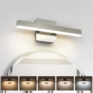 Bathroom Light Fixtures Vanity Lights Bar 5cct Dimmable Modern Bath Lighting Fixture Over Mirror Led Vanity Light for Bathroom