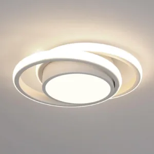 LED Ceiling Lights 32W Stepless Dimming Wall Switch Modern Design Ceiling Lighting Fixtur, for Hallway Balcony Bedroom Corridor