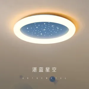 Blue Cream Style Cartoon Fashion LED Ceiling Light for Kids Room Boy Girl Bedroom Children's Lamp Modern Nursery Lighting