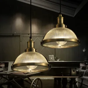 Loft American Industrial Vintage Pendant Light Glass Iron for Dining Room Color E27 Edison Bulb Home Decor Lighting Fixtures